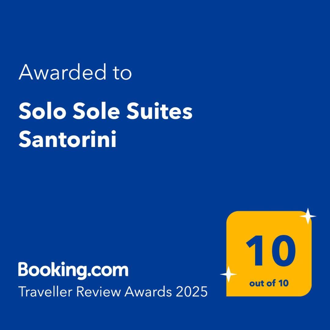 Solo Sole Suites Santorini Éxo Goniá Exteriör bild